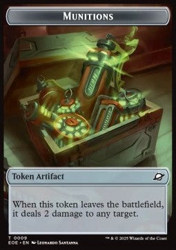 Munitions Token // Robot Token (A 2/2)