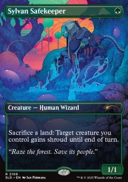 Sylvan Safekeeper (V.1) - Secret Lair Drop Series: Chaos Vault (Rare) [SLDCV-2109]