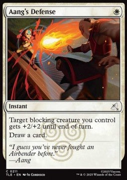 Aang's Defense (V.1) - Avatar: The Last Airbender: Eternal (Common) [TLE-211]