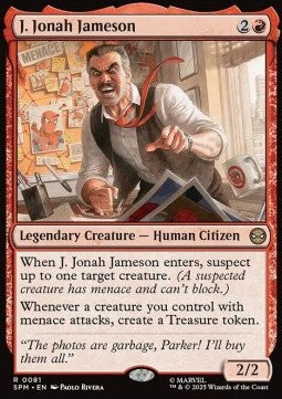 J. Jonah Jameson - Marvel's Spider-Man (Rare) [SPM-81]