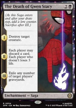 The Death of Gwen Stacy - Marvel's Spider-Man (Rare) [SPM-54]