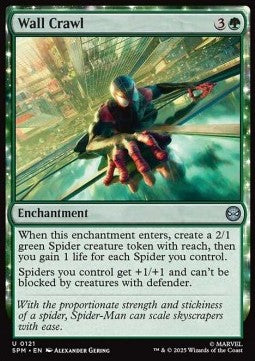 Wall Crawl - Marvel's Spider-Man (Uncommon) [SPM-121]