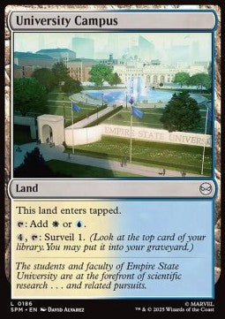 University Campus - Marvel's Spider-Man (Common) [SPM-186]