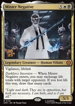 Mister Negative
