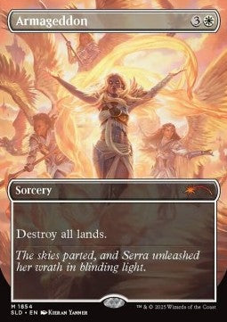Armageddon (V.1) - Secret Lair Drop Series: Secret Scare Superdrop (Mythic) [SLDSSS-1854]