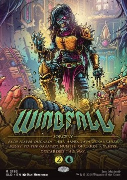 Windfall (V.1) - Secret Lair Drop Series: Secret Scare Superdrop (Rare) [SLDSSS-2182]