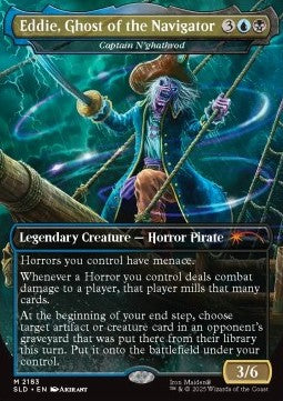 Captain N'ghathrod (V.1) - Secret Lair Drop Series: Secret Scare Superdrop (Mythic) [SLDSSS-2183]