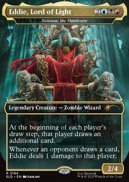 Nekusar, the Mindrazer (V.1) - Secret Lair Drop Series: Secret Scare Superdrop (Rare) [SLDSSS-2184]
