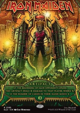 Iron Maiden (V.1) - Secret Lair Drop Series: Secret Scare Superdrop (Rare) [SLDSSS-2185]