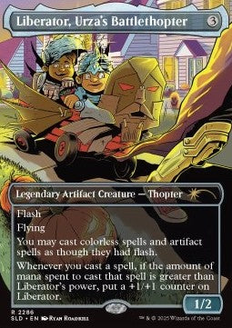 Liberator, Urza's Battlethopter (V.1) - Secret Lair Drop Series: Secret Scare Superdrop (Rare) [SLDSSS-2286]