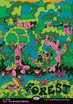 Forest (V.2) - Secret Lair Drop Series: Chaos Vault (Rare) [SLDCV-1949]