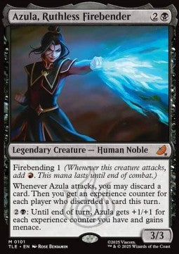Azula, Ruthless Firebender (V.1) - Avatar: The Last Airbender: Eternal (Mythic) [TLE-101]