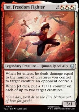 Jet, Freedom Fighter - Avatar: The Last Airbender (Uncommon) [TLA-229]