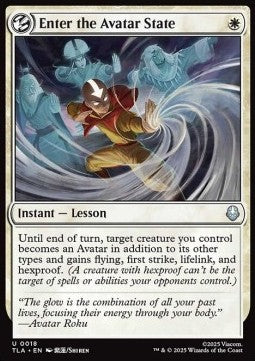Enter the Avatar State - Avatar: The Last Airbender (Uncommon) [TLA-18]