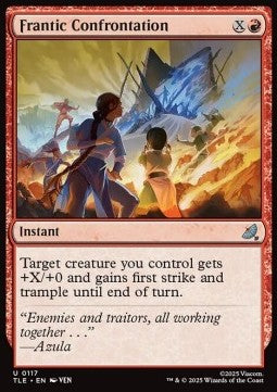 Frantic Confrontation - Avatar: The Last Airbender: Eternal (Uncommon) [TLE-117]