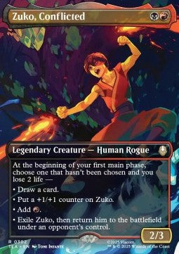 Zuko, Conflicted - Avatar: The Last Airbender: Extras (Rare) [XTLA-302]