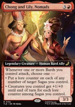 Chong and Lily, Nomads (V.2) - Avatar: The Last Airbender: Eternal (Rare) [TLE-192]