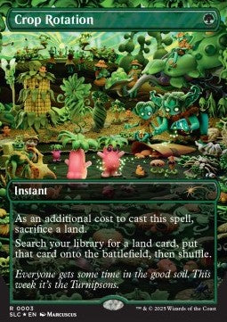 Crop Rotation (V.1) - Secret Lair Drop Series: Secret Lair Countdown Kit: An Encyclopedia of Magic (Rare) [SLCCK-3]