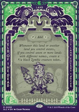 Field of the Dead (V.1) - Secret Lair Drop Series: Secret Lair Countdown Kit: An Encyclopedia of Magic (Rare) [SLCCK-6]