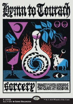Hymn to Tourach (V.1) - Secret Lair Drop Series: Secret Lair Countdown Kit: An Encyclopedia of Magic (Rare) [SLCCK-8]