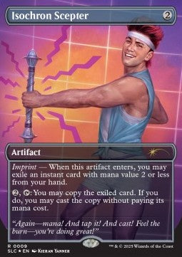 Isochron Scepter (V.1) - Secret Lair Drop Series: Secret Lair Countdown Kit: An Encyclopedia of Magic (Rare) [SLCCK-9]