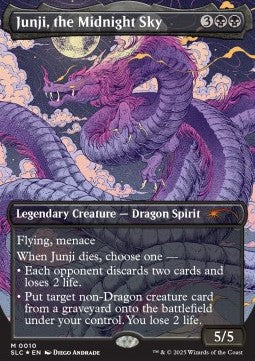 Junji, the Midnight Sky (V.1) - Secret Lair Drop Series: Secret Lair Countdown Kit: An Encyclopedia of Magic (Mythic) [SLCCK-10]