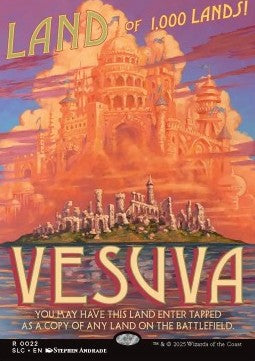 Vesuva (V.1) - Secret Lair Drop Series: Secret Lair Countdown Kit: An Encyclopedia of Magic (Rare) [SLCCK-22]