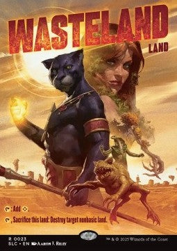 Wasteland (V.1) - Secret Lair Drop Series: Secret Lair Countdown Kit: An Encyclopedia of Magic (Rare) [SLCCK-23]