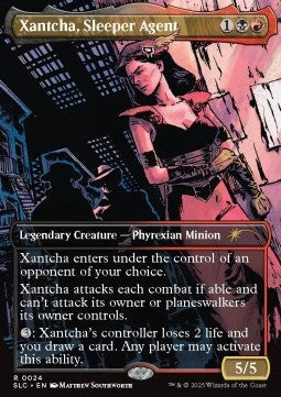 Xantcha, Sleeper Agent (V.1) - Secret Lair Drop Series: Secret Lair Countdown Kit: An Encyclopedia of Magic (Rare) [SLCCK-24]