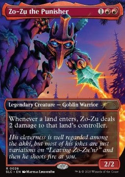 Zo-Zu the Punisher (V.1) - Secret Lair Drop Series: Secret Lair Countdown Kit: An Encyclopedia of Magic (Rare) [SLCCK-26]