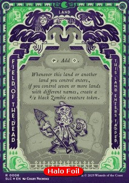 Field of the Dead (V.2) - Secret Lair Drop Series: Secret Lair Countdown Kit: An Encyclopedia of Magic (Rare) [SLCCK-33]