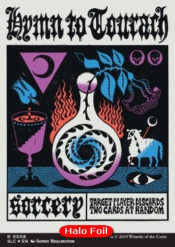 Hymn to Tourach (V.2) - Secret Lair Drop Series: Secret Lair Countdown Kit: An Encyclopedia of Magic (Rare) [SLCCK-35]