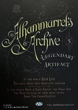 Alhammarret's Archive - Secret Lair Drop Series: Secret Lair Countdown Kit: An Encyclopedia of Magic (Mythic) [SLCCK-27]