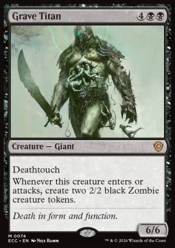 Grave Titan - Commander: Lorwyn Eclipsed (Mythic) [ECC-74]