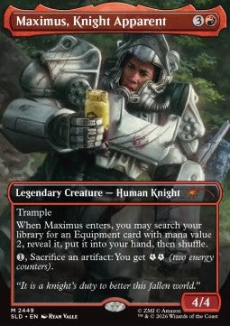 Maximus, Knight Apparent - Secret Lair Drop Series: Rad Superdrop (Mythic) [SLDR-2449]