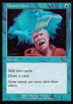 Mental Note - Secret Lair Deck: Dandân (Common) [SLDDAN-2154]