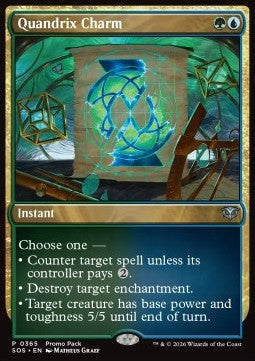 Quandrix Charm - Secrets of Strixhaven: Promos (Uncommon) [PSOS-365]
