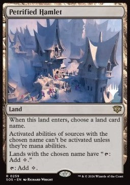 Petrified Hamlet - Secrets of Strixhaven: Promos (Rare) [PSOS-259]