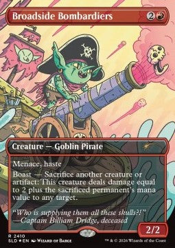 Broadside Bombardiers - Secret Lair Commander Deck: Goblin Storm (Rare) [SLDGSC-2410]