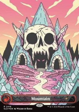 Mountain (V.2) - Secret Lair Commander Deck: Goblin Storm (Rare) [SLDGSC-2419]
