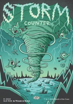 Storm Counter - Secret Lair Commander Deck: Goblin Storm (Token) [SLDGSC-2422]