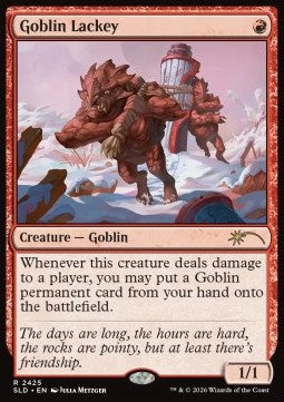 Goblin Lackey - Secret Lair Commander Deck: Goblin Storm (Rare) [SLDGSC-2425]