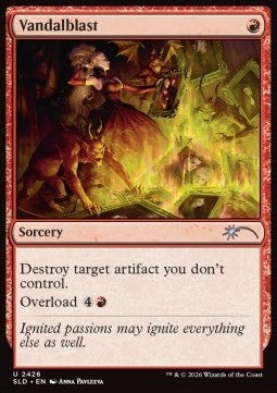 Vandalblast - Secret Lair Commander Deck: Goblin Storm (Uncommon) [SLDGSC-2426]